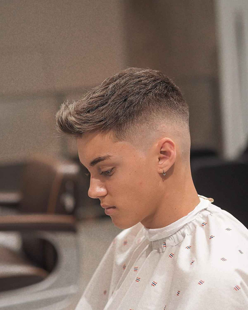 Kiểu tóc Short Quiff ngắn