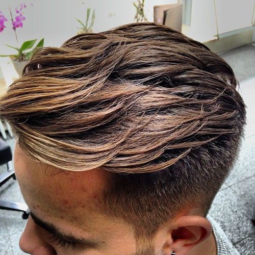 Kiểu tóc nam Layer Pompadour